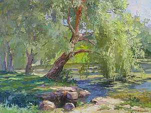 Borys Sierdiuk - weeping willow