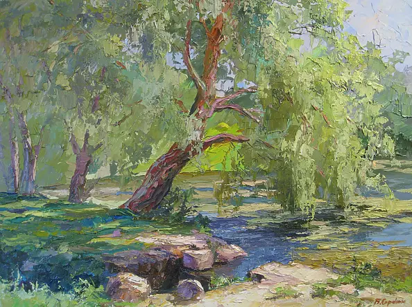 Borys Sierdiuk - weeping willow