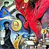 Ryszard Kostempski - par. M. Chagall "Ange déchu"