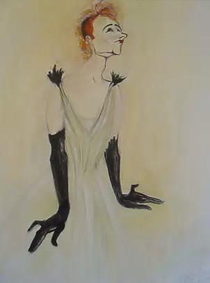 Małgorzata Piasecka Kozdęba - wg. Touluse Lautrec