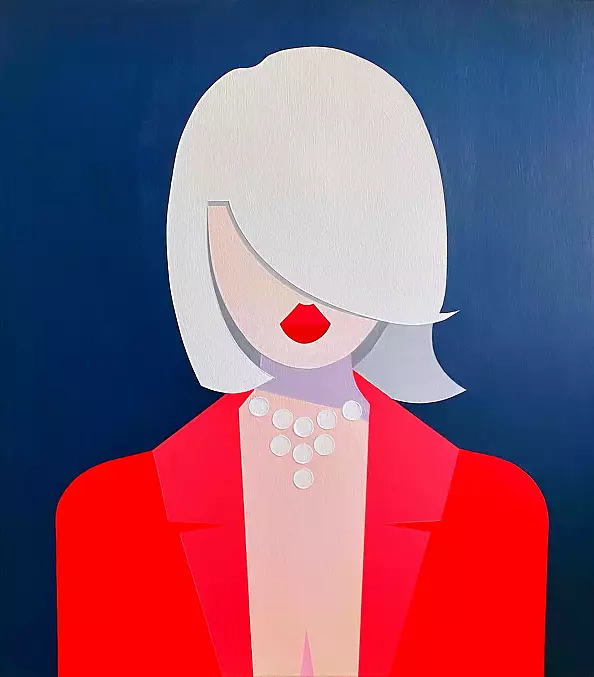 Adrian Wojciechowski - white hair