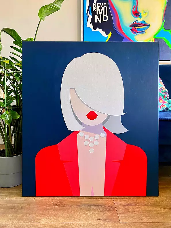 Adrian Wojciechowski - white hair