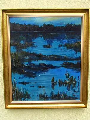 Jacek Stryjewski - evening at the backwater