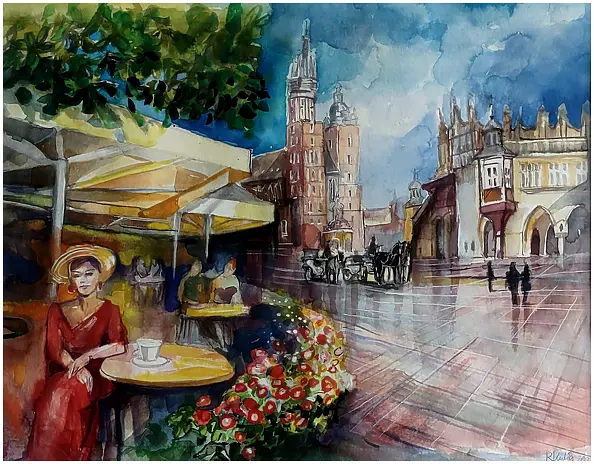 Renata Kulig Radziszewska - evening in my city