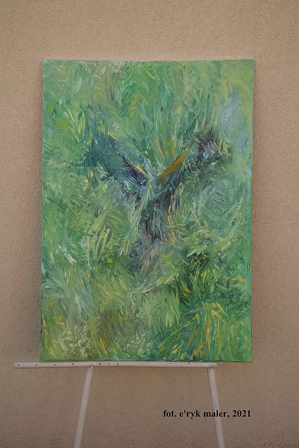 Eryk Maler - wierzby w malarstwie polskim Wierzba Joanna d'Arc, 2008