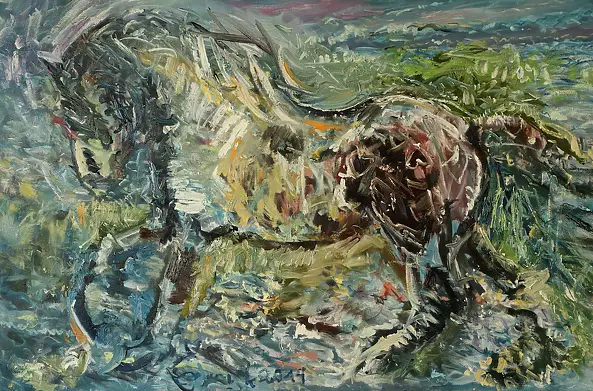 Eryk Maler - wierzby w malarstwie polskim Wierzba pod słońce - Haloimpresjonizm