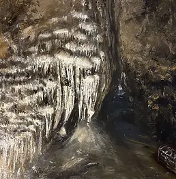 Joanna Szcześniewska - interior of the treasure cave