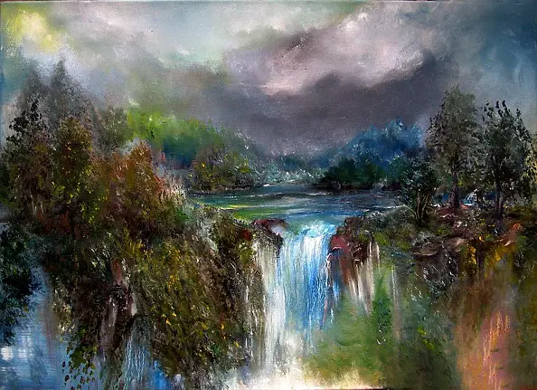 Alicja Urbaniak - waterfall