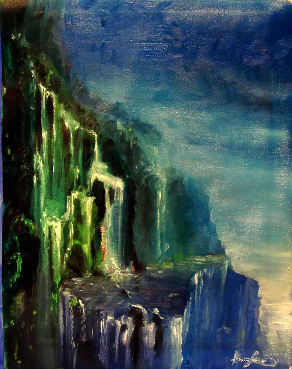 Wojciech Michalczenia - wodospad