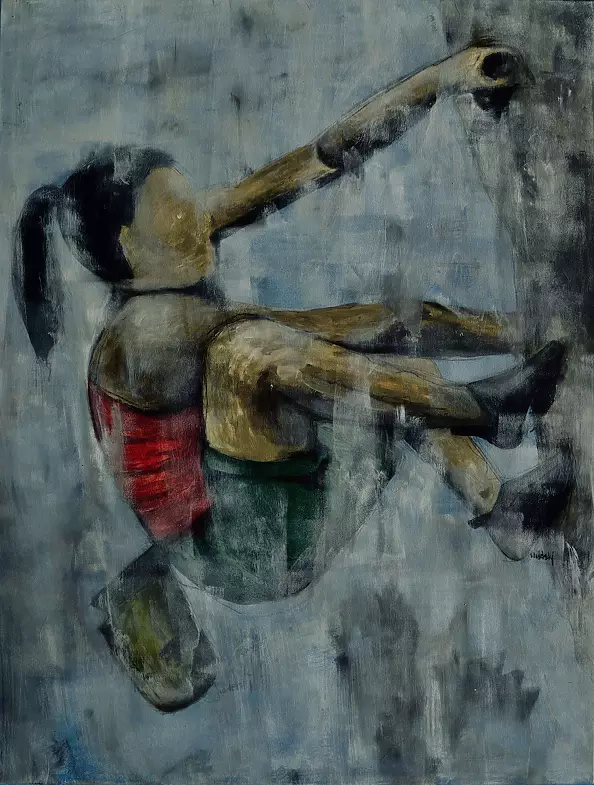 Michal Widelski - climbing