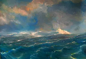 Alicja Urbaniak - rough sea