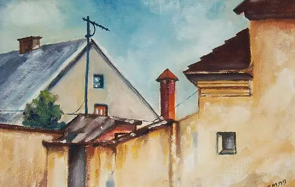 Marek Sabat - From the series "Fragments" - Roofs