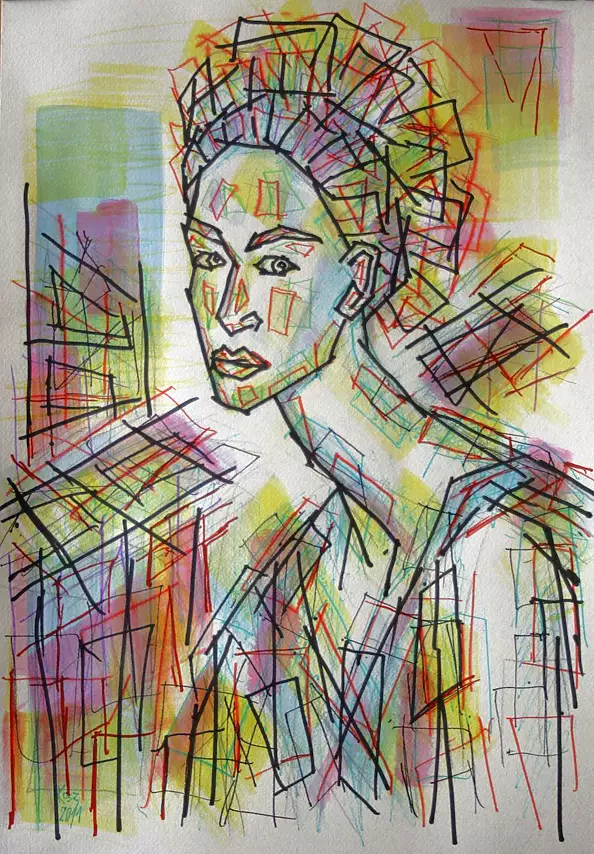 Barbara Kosz - z cyklu GEOMETRIA KOBIECOŚCI