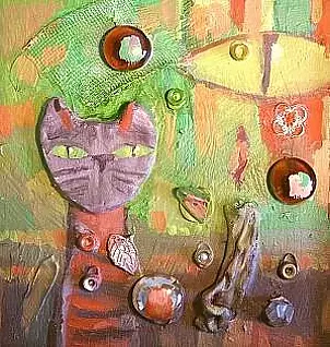 Weronika Polak - z cyklu "Koty"