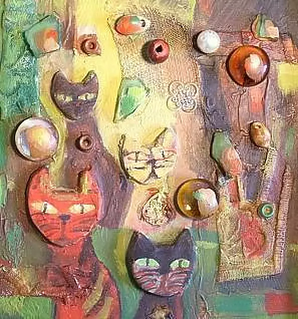 Weronika Polak - z cyklu "Koty"