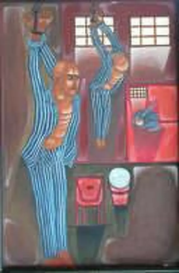 Krzysztof Kabat - from the series Martyrium - punishment of the post