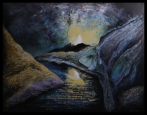 Karina Korduła Bloch - z cyklu "Symetrie i asymetrie odbicia 4"