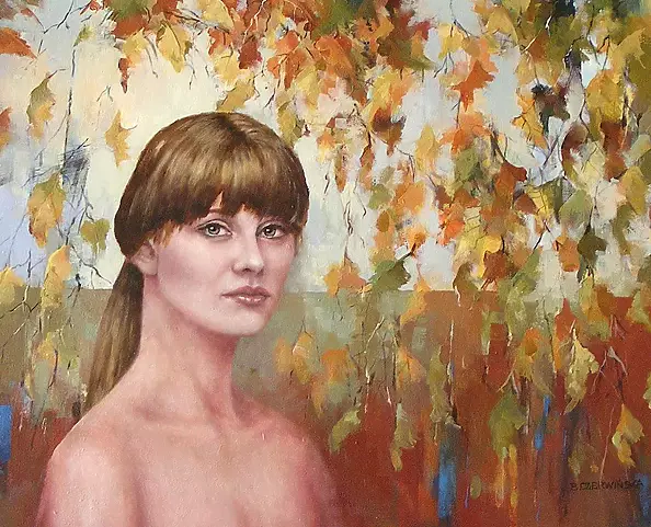 Barbara Czerwińska - a series of gardens - a woman No.3