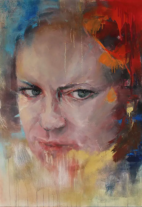 Joanna Sokołowska - z serii "Poza" 10 - "Złoty"