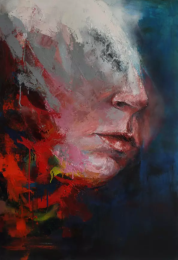 Joanna Sokołowska - z serii "Poza" 11 - "Smuga"