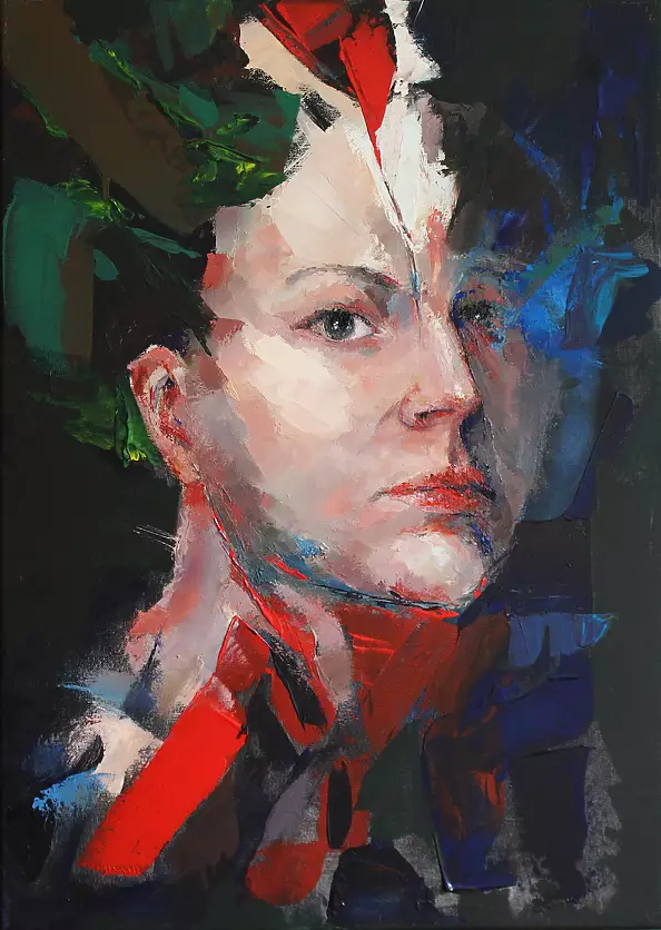 Joanna Sokołowska - z serii "Poza" 13 - "Z czerni"