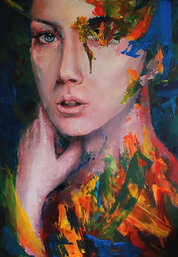 Joanna Sokołowska - from the series "Beyond" 14 - "With color"