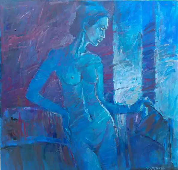 Edward Kociański - za oknem