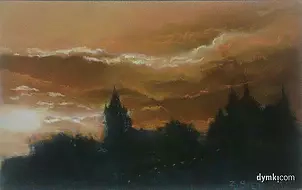 Zbigniew Bień - Zachód słońca nad miastem