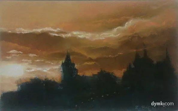 Zbigniew Bień - Sunset over the city