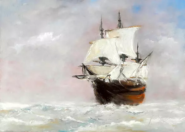 Jolanta Steppun - żagiel na pełnym morzu