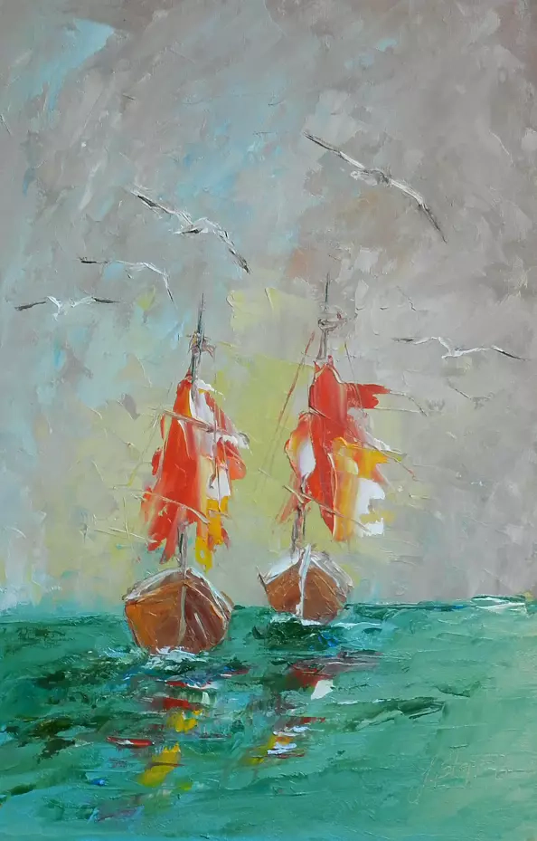 Jolanta Steppun - żagle II