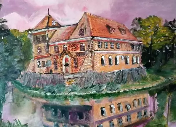 Krystyna Mościszko - zamek Oporów