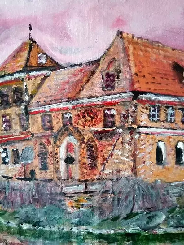 Krystyna Mościszko - zamek Oporów