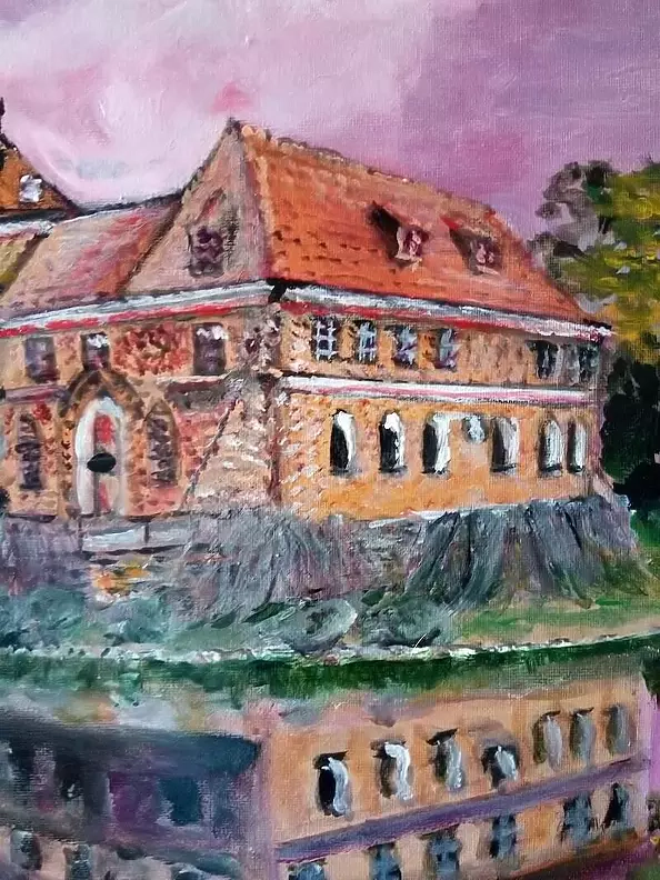 Krystyna Mościszko - zamek Oporów