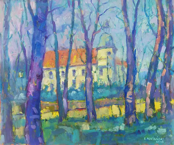 Edward Kociański - the castle in Baranów Sandomierski