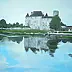 Urszula Wasinska - die dreizehnten Jahrhundert erbaute Schloss in Nemours in Frankreich und in Biber fließt