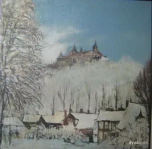 Zbigniew Bień - zamek zimą