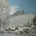 Zbigniew Bień - château en hiver