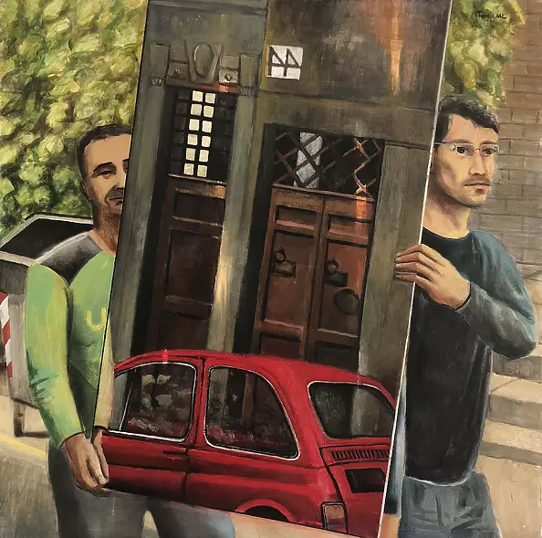 Tymoteusz Andrearczyk - an event on the street