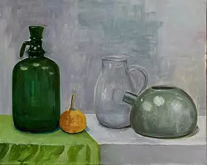 Danuta Kawecka - zielono-szary