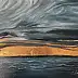 Antonina Mirczak, golden glow, Oil painting, Mixed media - canvas, 70 x 50