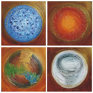 Krystyna Ciećwierska - the elements