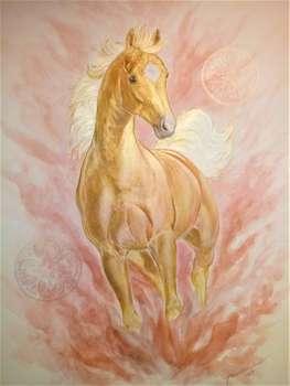 Mystic Pferd Anamitra - ART DOROTHEAH