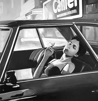 a woman in a car - Adrian Wojciechowski