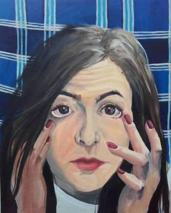 Portrait aus der Perspektive des Spiegel # 4 - Adrianna Leszczyńska