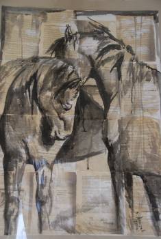 The secret of horses in the pasture - Agnieszka Antczak