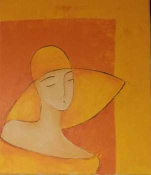 kobieta w pomarańczach - Agnieszka Beer