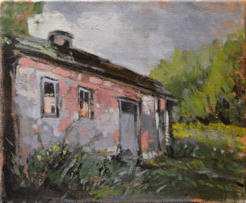 An old shed in Dębinki - Agnieszka Długołęcka