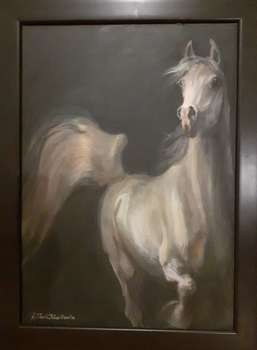 Серая аравийская лошадь - Agnieszka Słowik Kwiatkowska
