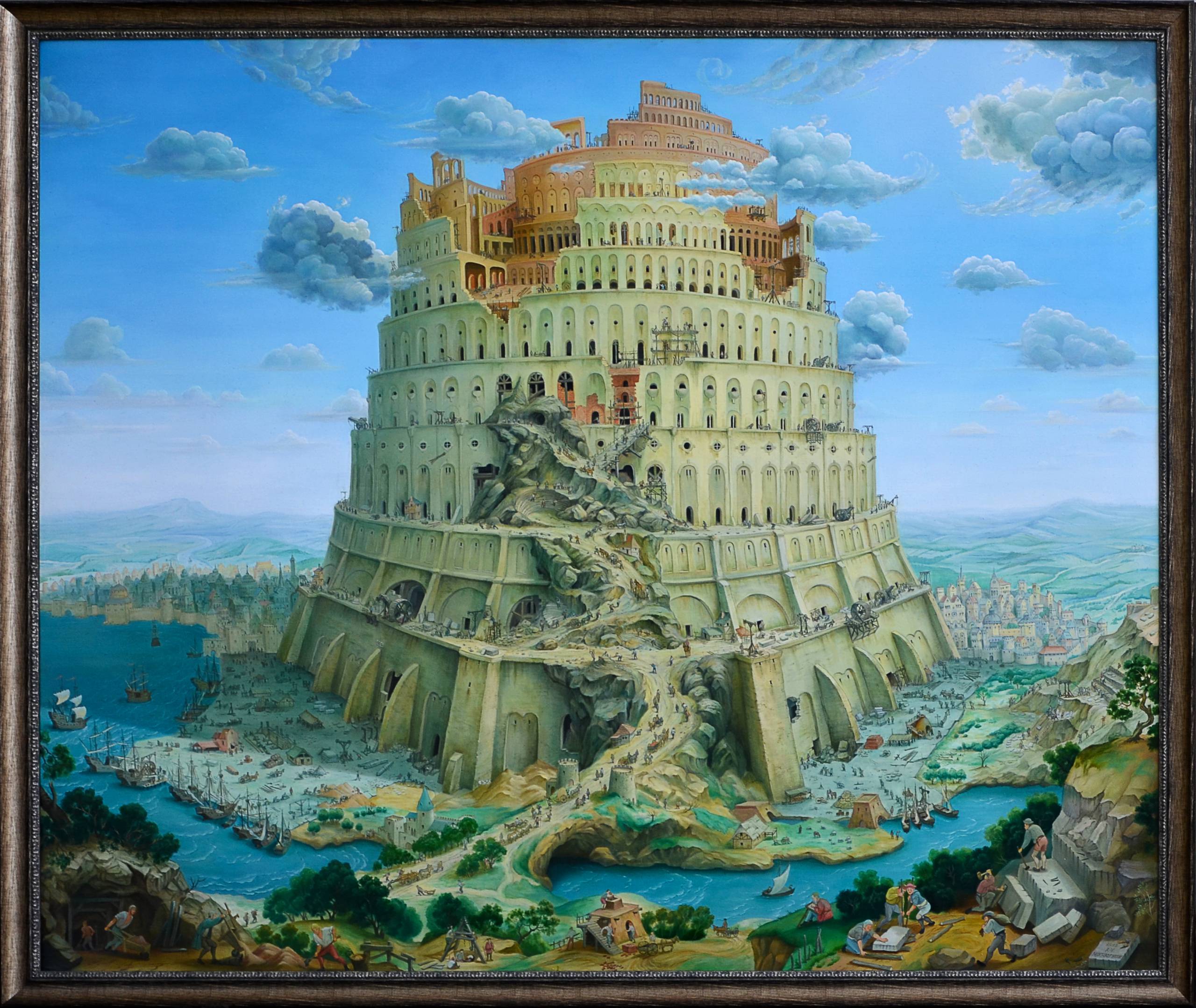 Почему вавилонская башня. Питер брейгель Вавилонская башня. Питер брейгель старший Вавилонская башня 1563. Вавилонская башня картина брейгеля. Питер брейгель Вавилонская башня картина.